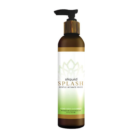 Sliquid Splash Feminine Wash - 8.5 oz Honeydew Cucumber