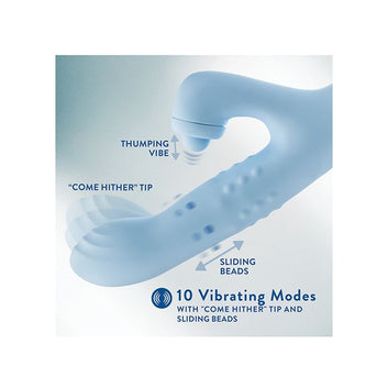 Blush Devin G-Spot Vibrator - Blue