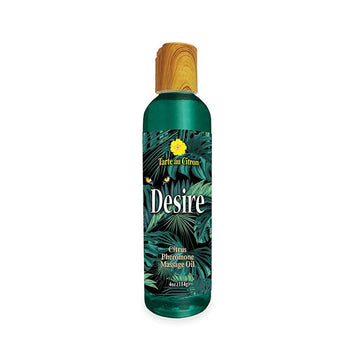 Desire Pheromone Massage Oil - 4 oz Citrus