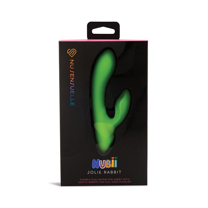 Nu Sensuelle Jolie Nubii Warming Mini Rabbit - Lime Green