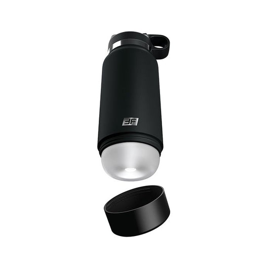 Flask Discreet Stroker - Frosted/Black