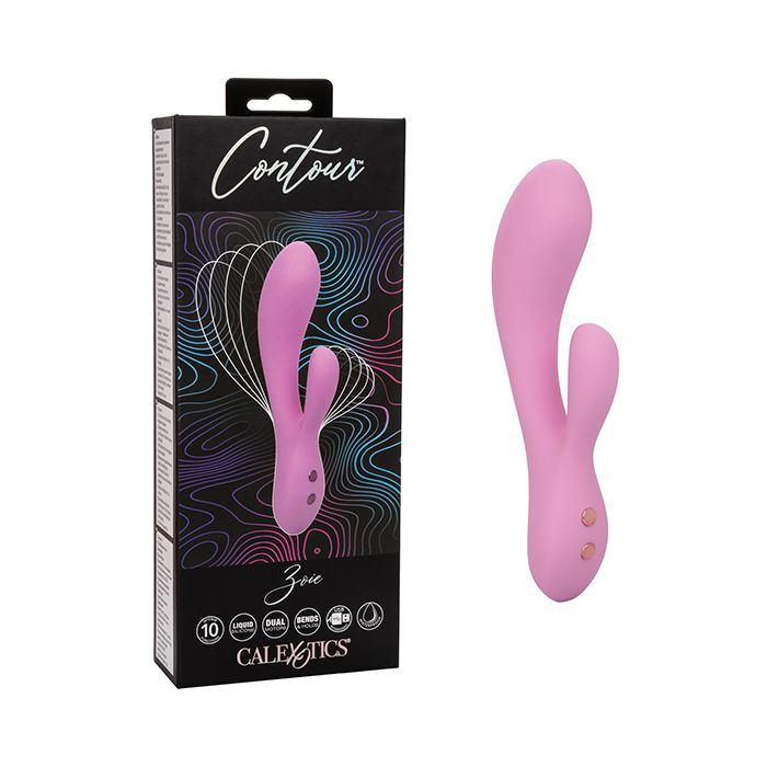 Contour Zoie Flexible Dual Massager - Pink