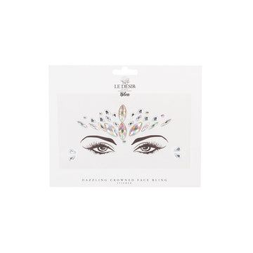 Shots Bliss Dazzling Crowned Face Bling Sticker O/S