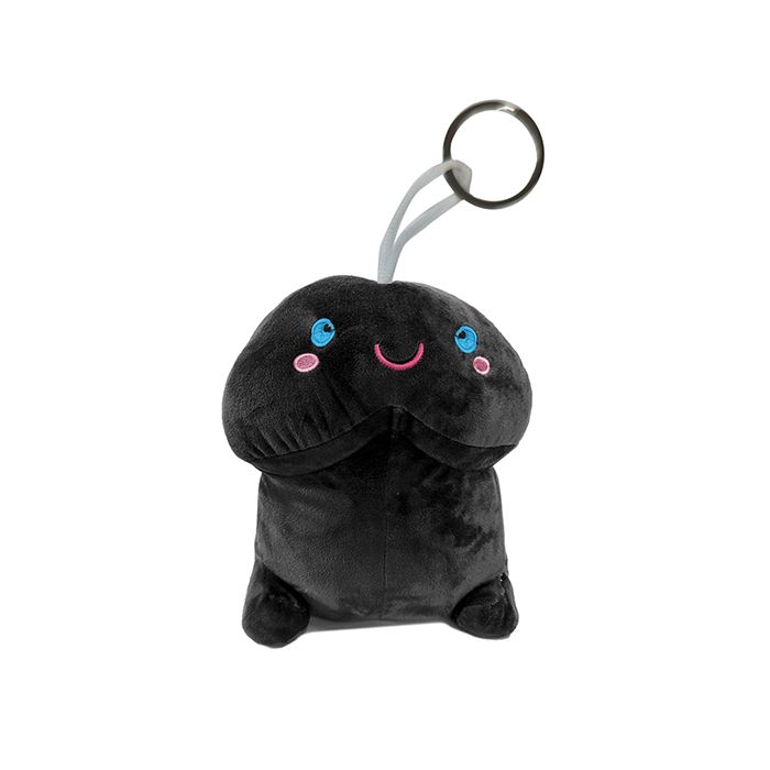 Shots Short Plushie - Black  4" / 10 cm