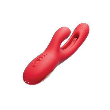 G-Spot Tapping Rabbit Vibrator - Red