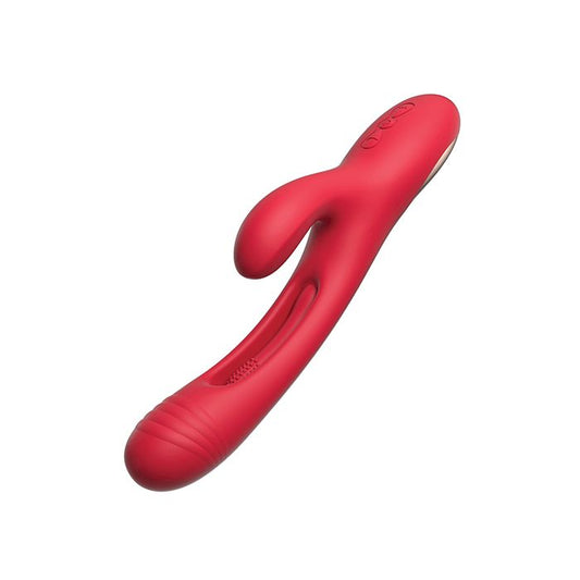 G-Spot Tapping Rabbit Vibrator - Red