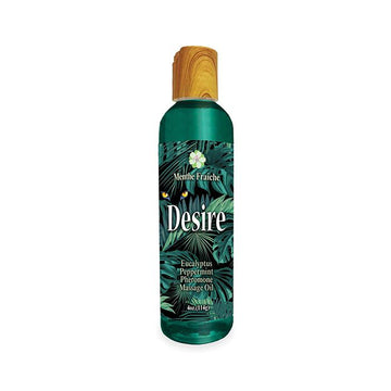 Desire Pheromone Massage Oil - 4 oz Eucalyptus Peppermint