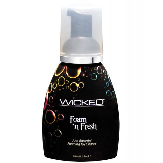 Wicked Sensual Care Foam N Fresh Anti-Bacterial Foaming Toy Cleaner - 8 oz