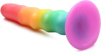 ZigZag Rainbow Suction Cup toy Non Vibrating